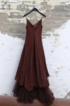 Marc Le Bihan Slip Dress France MLB-2105-AUBERGINE 2105 2104